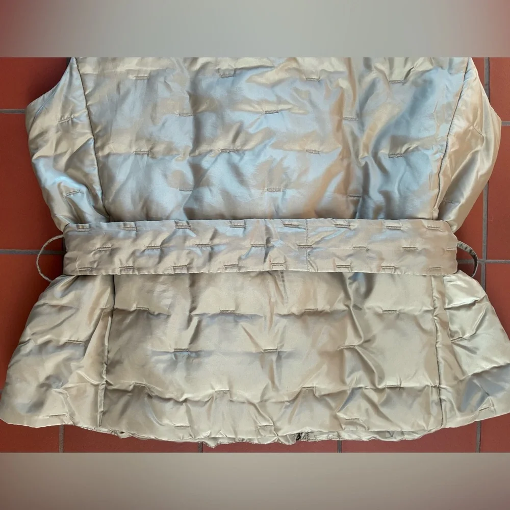 Talbots Light Tan Puffer Vest - Picture 7 of 16